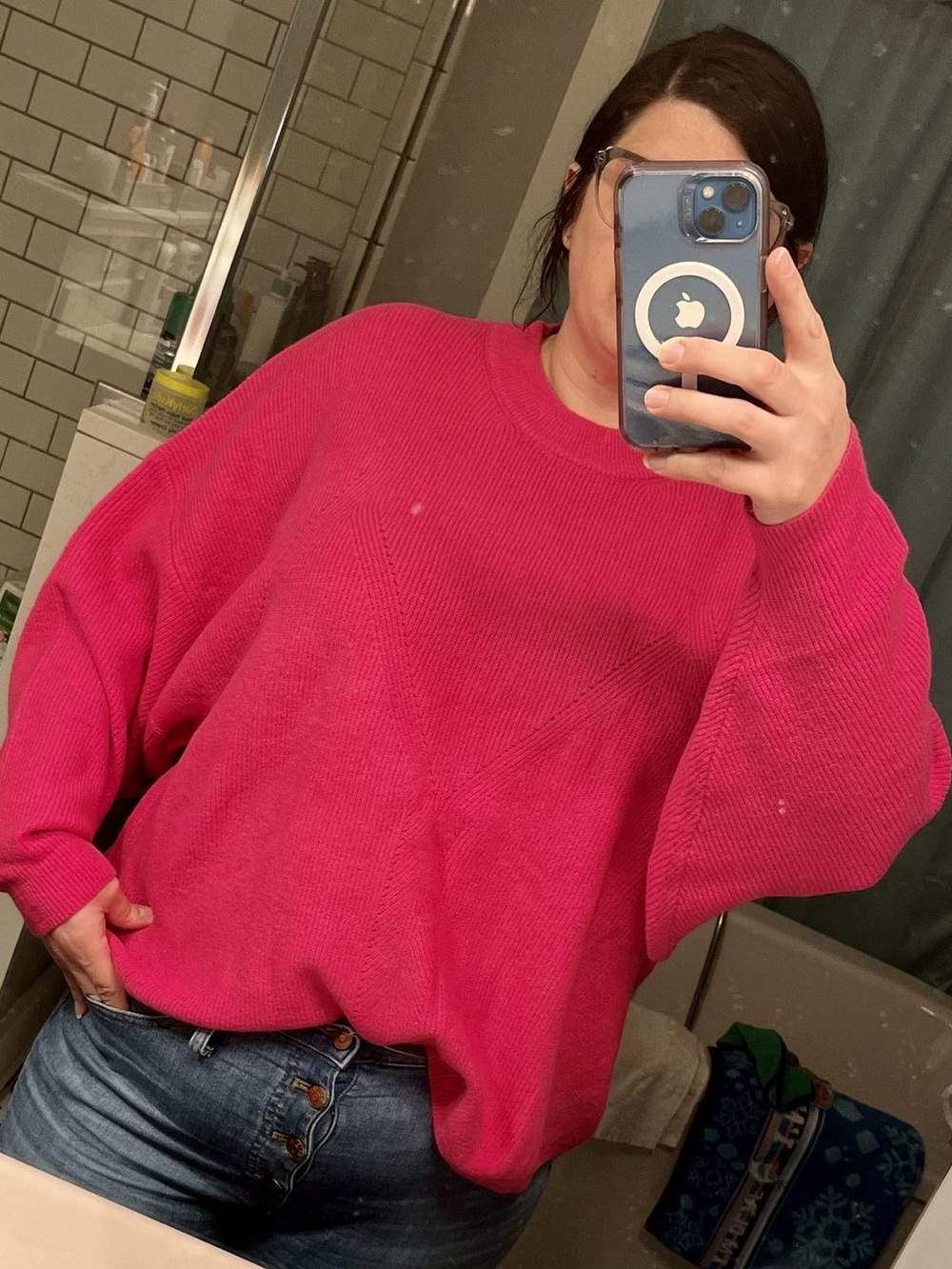 first love by lovelyn boxy sweater from vici
